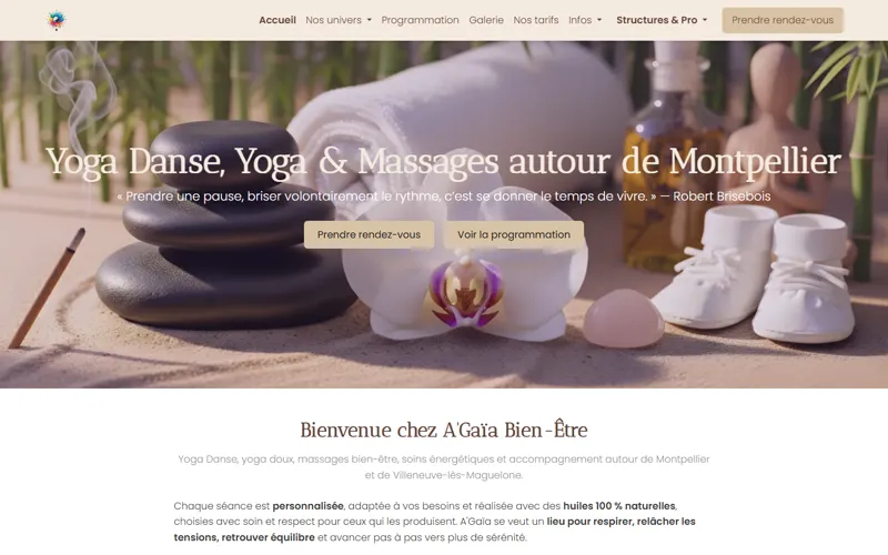 A'Gaïa Bien-Être - Studio yoga Villeneuve-lès-Maguelone